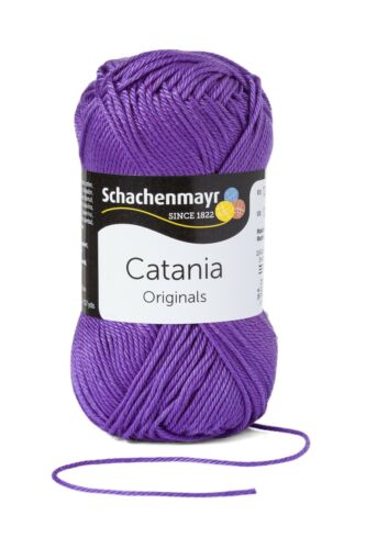 Schachenmayr Catania Wolle - 100% Baumwolle (0113-Violet)