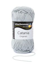 Schachenmayr Catania Wolle - 100% Baumwolle (0172-Silber)