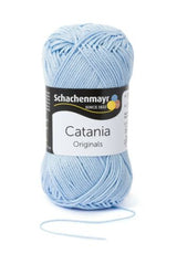 Schachenmayr Catania Wolle - 100% Baumwolle (0173-Helblau)