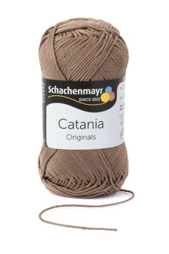 Schachenmayr Catania Wolle - 100% Baumwolle (0254-Taupe)
