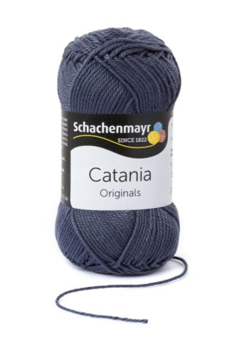 Schachenmayr Catania Wolle - 100% Baumwolle (0393-Graphit)
