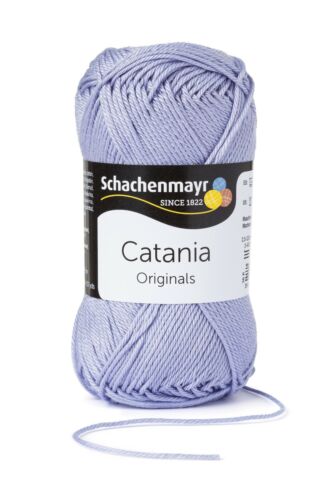 Schachenmayr Catania Wolle - 100% Baumwolle (0399-Malve)