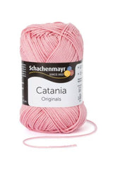 Schachenmayr Catania Wolle - 100% Baumwolle (0408-Altrosa)