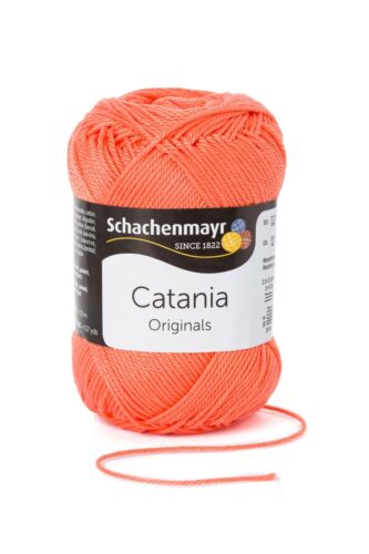 Schachenmayr Catania Wolle - 100% Baumwolle (0410-Koralle)