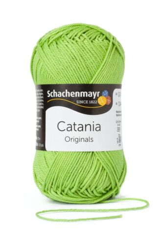 Schachenmayr Catania Wolle - 100% Baumwolle (0418-Greenery)