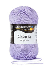 Schachenmayr Catania Wolle - 100% Baumwolle (0422-Lavendel)