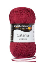 Schachenmayr Catania Wolle - 100% Baumwolle (0425-Bordeaux)
