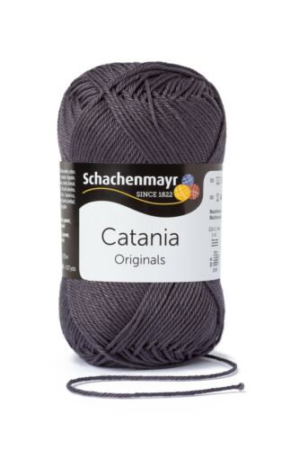 Schachenmayr Catania Wolle - 100% Baumwolle (0429-Anthrazit)