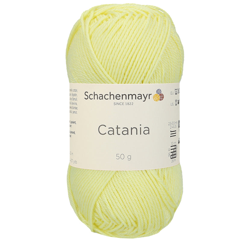 Schachenmayr Catania Wolle - 100% Baumwolle (0100-Mimosa)