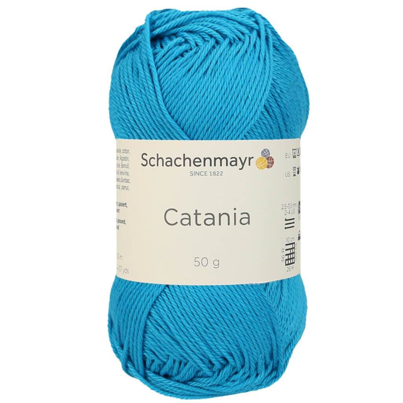 Schachenmayr Catania Wolle - 100% Baumwolle (0146-Pfau)