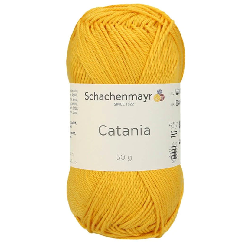 Schachenmayr Catania Wolle - 100% Baumwolle (0208-Sonne)