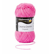 Schachenmayr Catania Denim Wolle - 100% Baumwolle (0135-Pink)