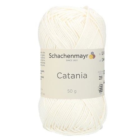 Schachenmayr Catania Wolle - 100% Baumwolle (0105-Natur)